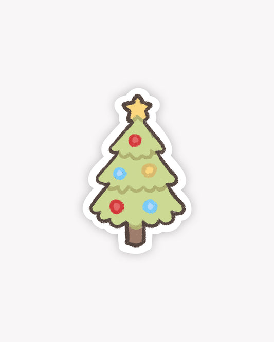 Kerstboom Sticker