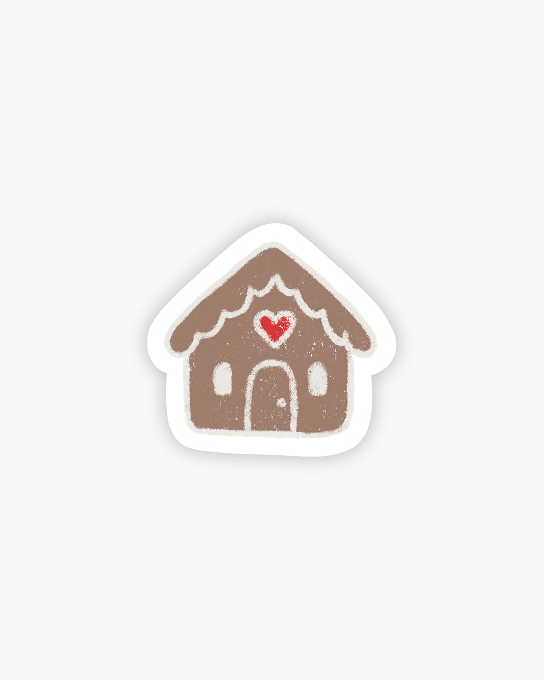 Peperkoek Huisje Sticker