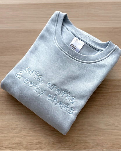 Cats, Crafts & Cozy Chats Trui