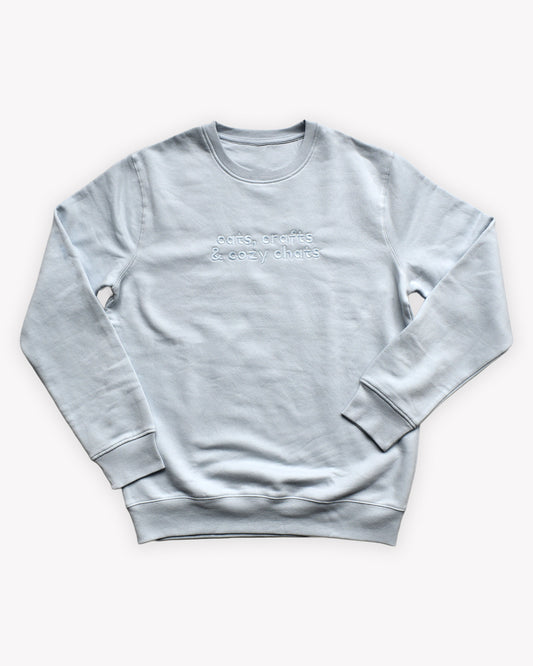 Cats, Crafts & Cozy Chats Trui