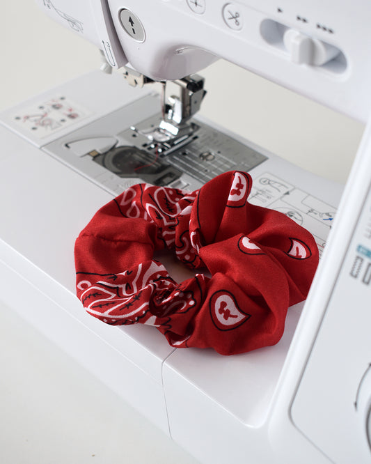 Boeren Zakdoek Scrunchie