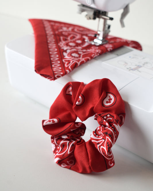 Boeren Zakdoek Scrunchie